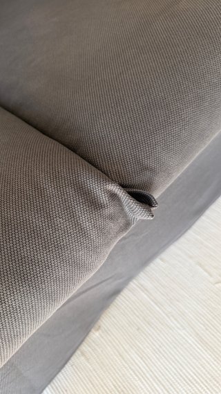 Sofá modular Ikea cinza