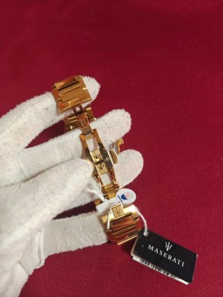 Reloj Maserati Stile Dorado Acero Cronógrafo