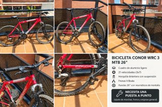 Bicicleta Conor WRC 3 MTB 26