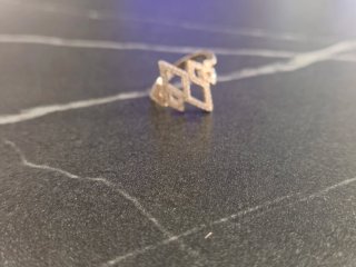 Anello Nialaya donna oro e argento