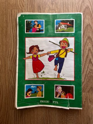 Álbum de cromos Heidi - Éxito de Televisión