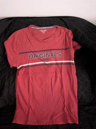 Camiseta Jack & Jones Originals Roja