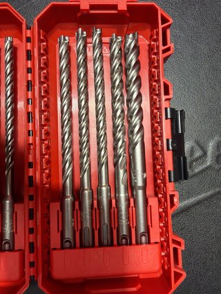 Milwaukee MX4 Juego Brocas SDS-Plus Carburo