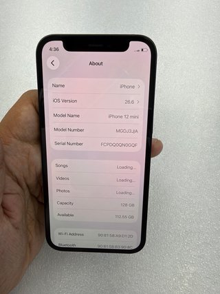 Apple iPhone 12 Mini 128GB Nero