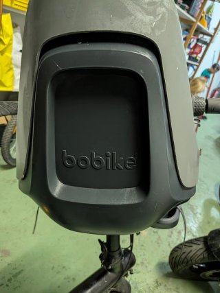 Silla Manillar Bobike Negra