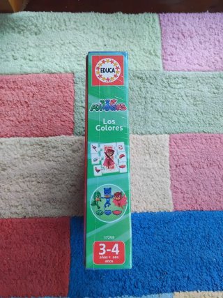Juego PJ Masks Los Colores Educa 3-4 años