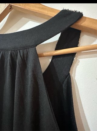 Top Bershka lentejuelas plateadas talla XS
