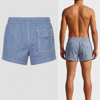 Bañador chico rombos azul