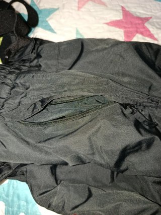 Pantalón de esquí negro con tirantes infantil