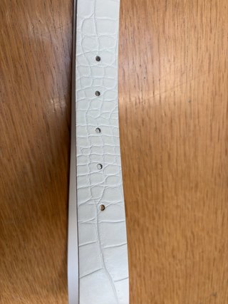 Cintura DONDUP bianca donna