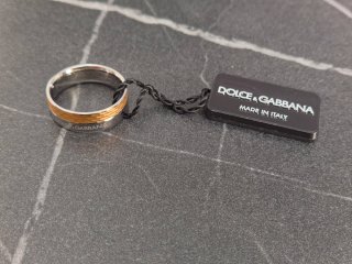 Anello Dolce & Gabbana oro e argento