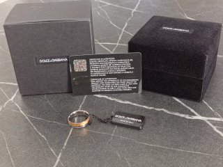 Anello Dolce & Gabbana oro e argento