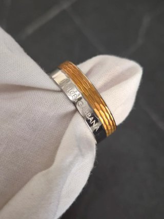 Anello Dolce & Gabbana oro e argento