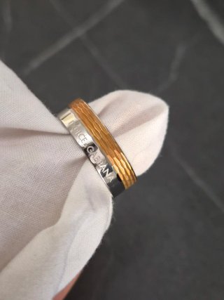 Anello Dolce & Gabbana oro e argento