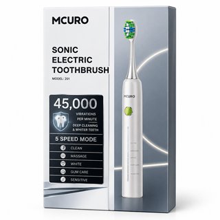 Spazzolino Elettrico MCURO Sonic 5 Modalità