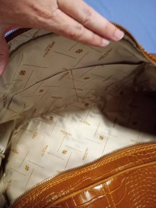 Bolsa de viaje Firenze Artegiani piel marrón