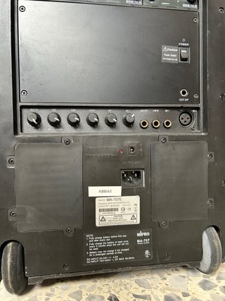 MIPRO MA-707E 100W + micrófono inalámbrico