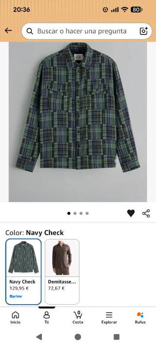 Camisa Scotch & Soda Talla XXL
