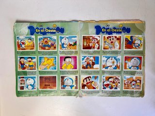 Álbum de Cromos Doraemon El Gato Cósmico