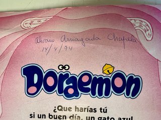 Álbum de Cromos Doraemon El Gato Cósmico