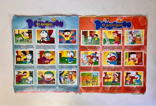 Álbum de Cromos Doraemon El Gato Cósmico