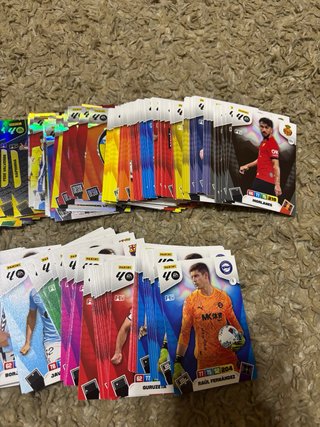 Lote 306 cartas Adrenalyn XL 2025-26