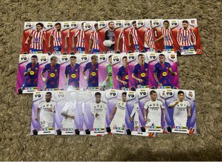 Lote 306 cartas Adrenalyn XL 2025-26