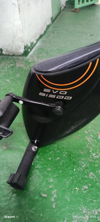 Bicicleta Estática Reclinada Negra
