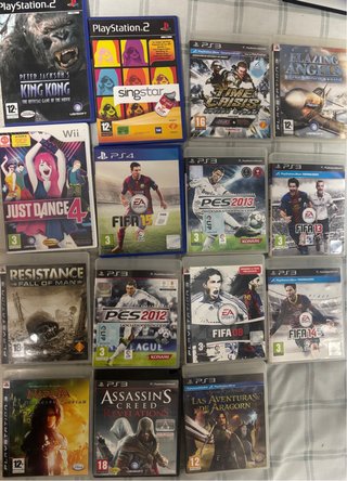 Lote y sueltos / Videojuegos PS2, PS3, PS4 y Wii