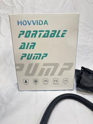 HOVVIDA Inflador Portátil Aire Bicicleta Coche