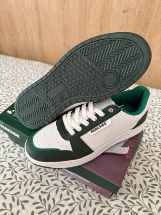 Sneakers Parkside bianche e verdi taglia 42