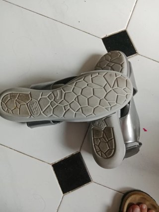 Sandalias Camper Plata Mujer