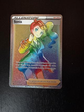 Sonia 203/192 Allenatore Rainbow Rare