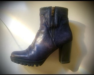 Botines Dorking piel negros T36