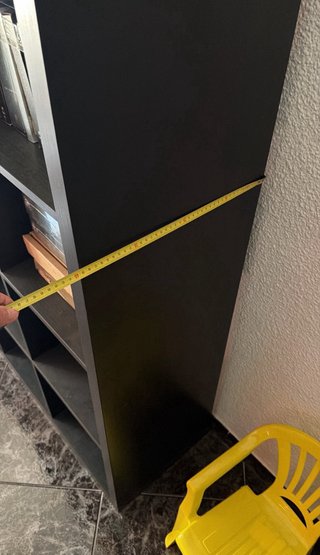 Estantería modular negra
