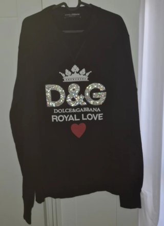Felpa D&G Dolce & Gabbana Royal Love
