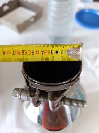 2 Colas de Escape Acero Inoxidable poco uso