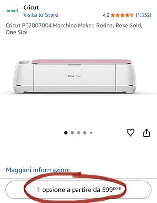 Cricut Maker Oro Rosa