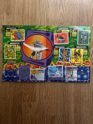 Álbum de cromos Digimon Panini