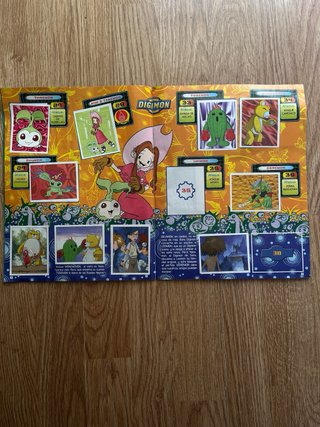 Álbum de cromos Digimon Panini