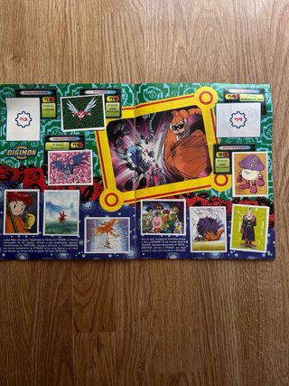 Álbum de cromos Digimon Panini