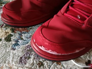 Scarpe Jordan Flight 5 Tg 46 Rosse