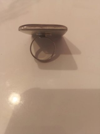 Anillo Ajustable Diseño Abstracto