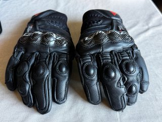 Guantes Dainese Carbon 4 Short Negros
