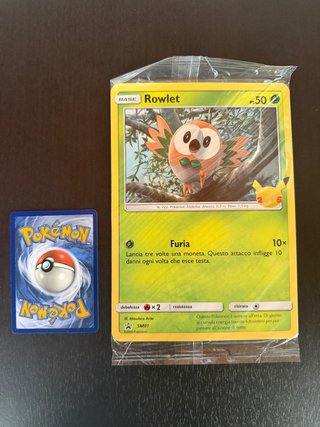 3 Carte Pokémon Jumbo Rowlet Litten Popplio