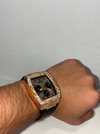 Reloj Guess Dorado con Diamantes