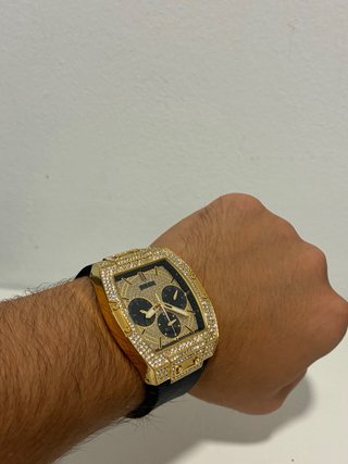 Reloj Guess Dorado con Diamantes