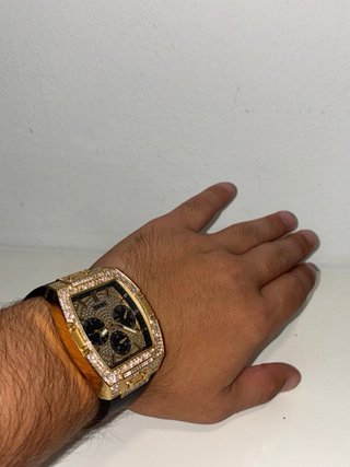 Reloj Guess Dorado con Diamantes