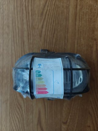 Luz Aplique Oval Estanco Exterior