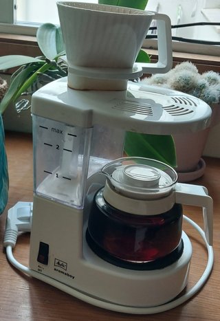 Cafetera Melitta Aromaboy goteo completa + filtros